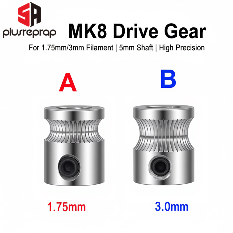 Direct Drive Extruder - 1 pz MK8 ingranaggio di trasmissione