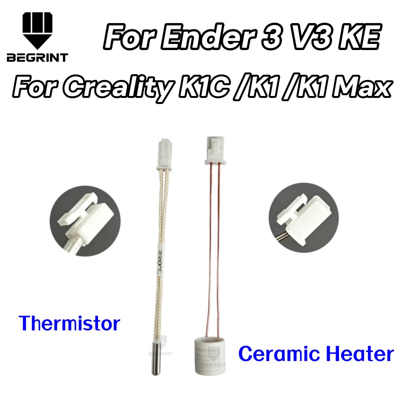 Hotend Assembly - Kit Termistore con Cartuccia Riscaldante in