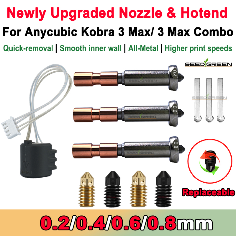 Hotend 0.4Mm - Ugello di aggiornamento per Anycubic Kobra