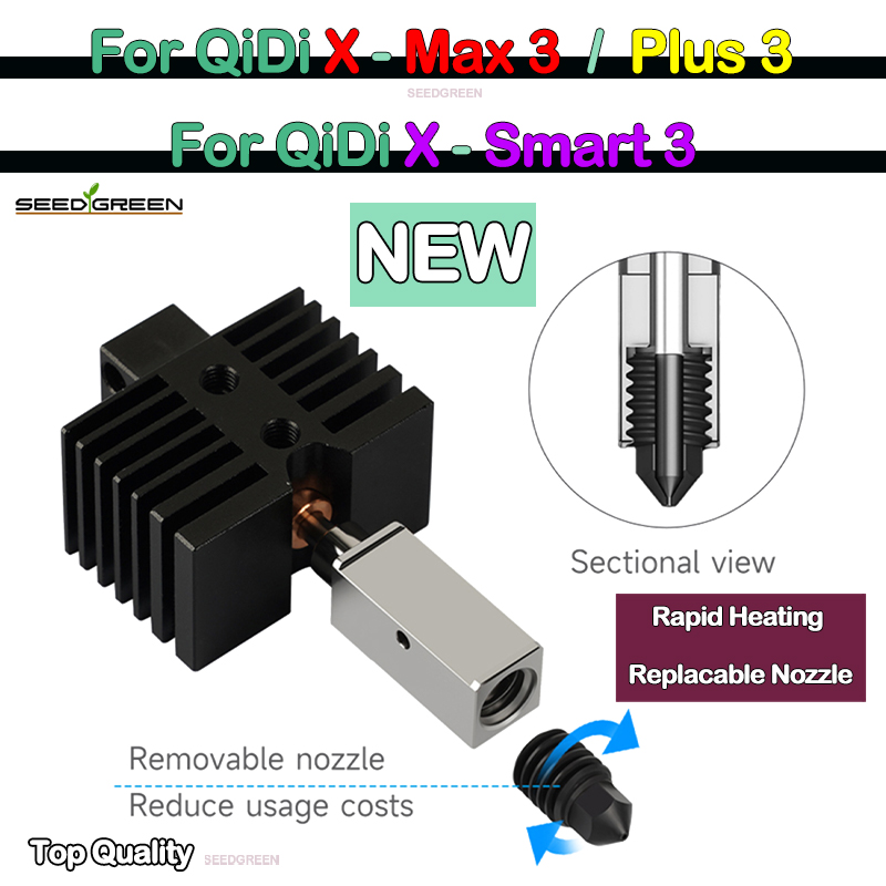 Hotend 0.4Mm - Hotend Per Qidi X plus 3