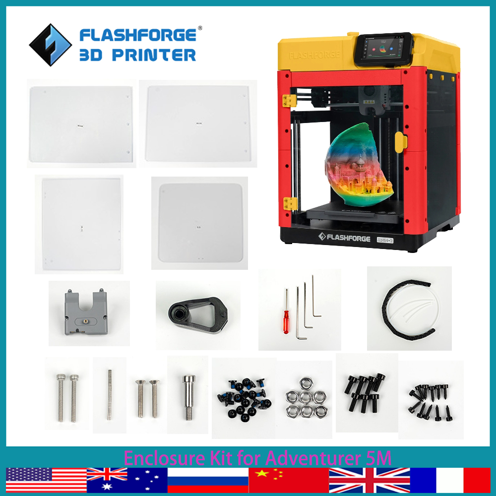 Enclosure 3D Printer - FLASHFORGE Kit pannello custodia per kit