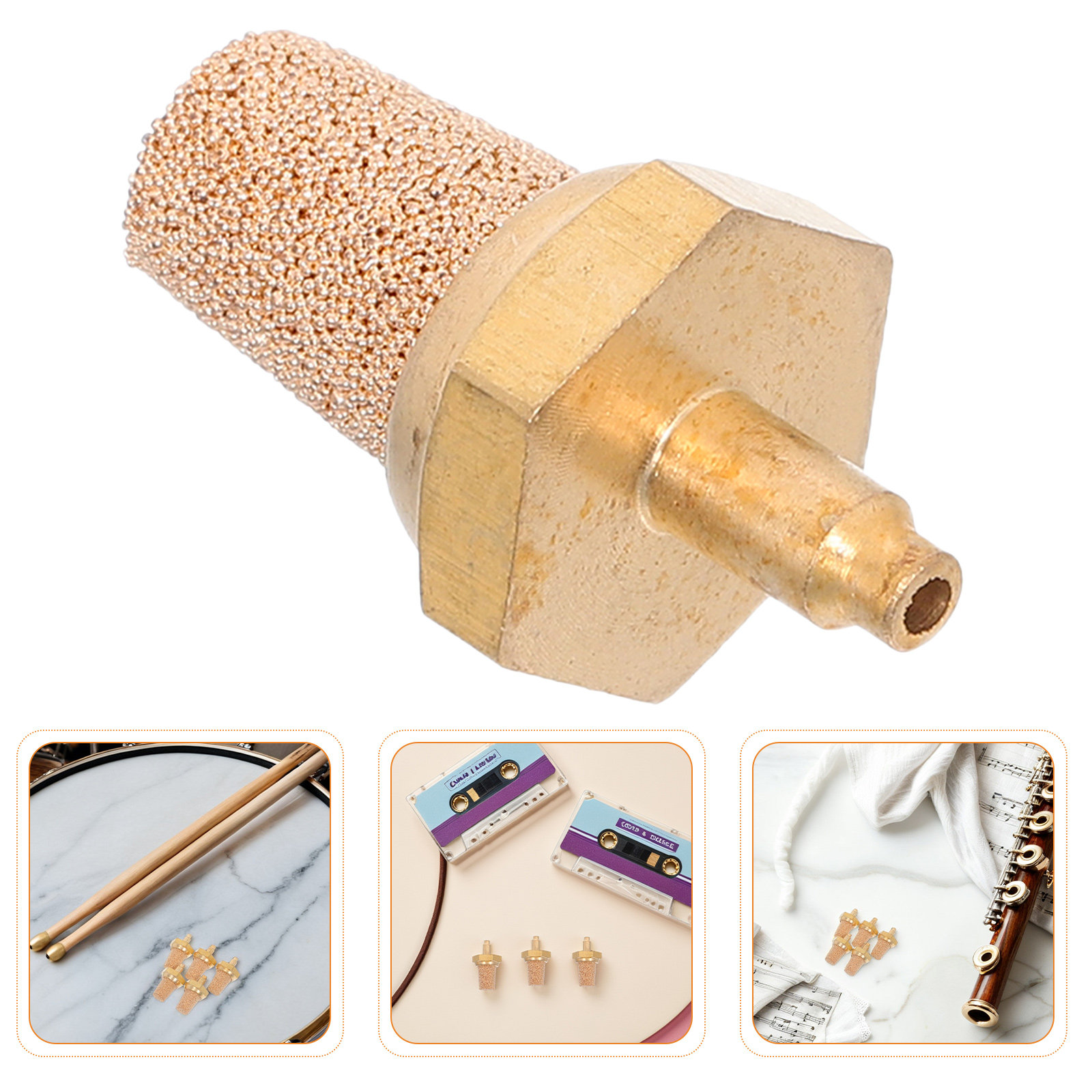 Nozzle Brass - 8 pezzi ugello filtro in rame