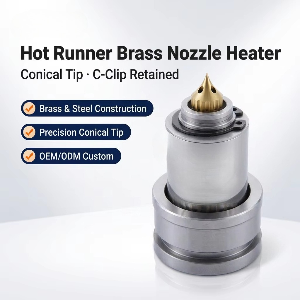 Nozzle Brass - Elemento riscaldante in ottone per ugello