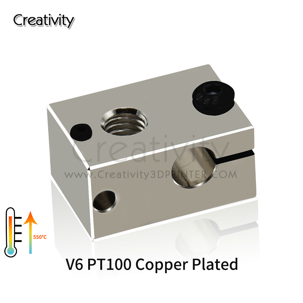 Blocco riscaldante V6 PT100 in - Direct Drive Extruder recensione e prezzo