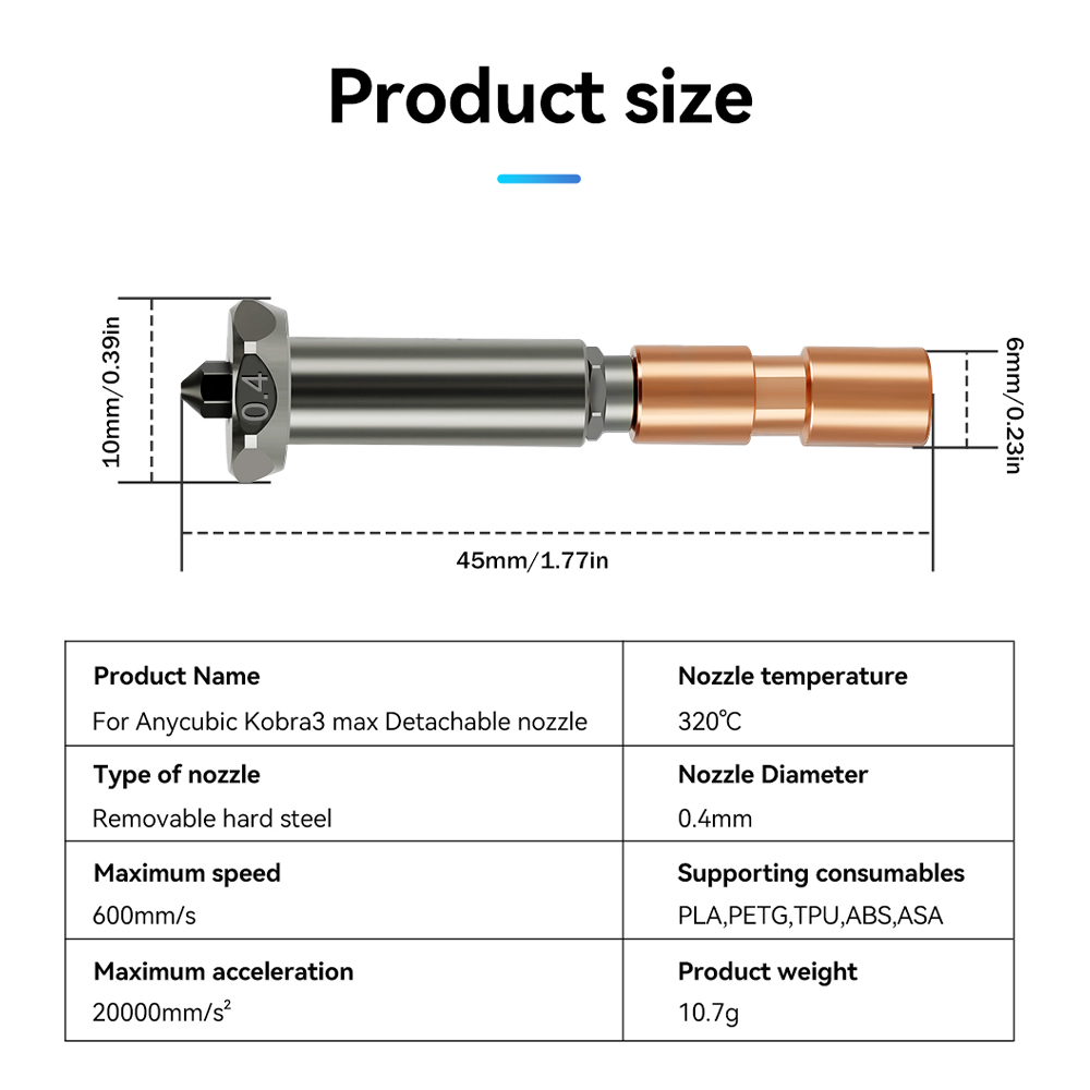 Nuovo Ugello di Aggiornamento  - Hotend 0.4Mm recensione e prezzo