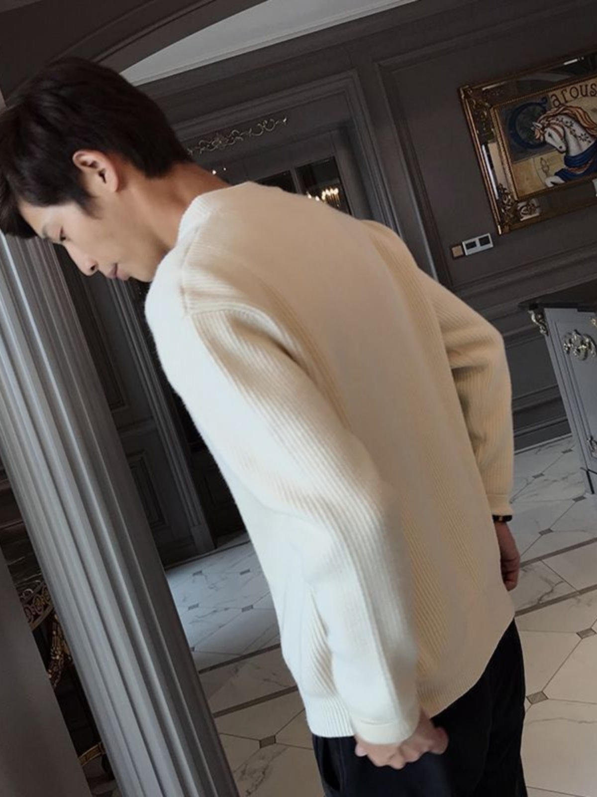 Cardigan da uomo in maglia, st - Resin Vat recensione e prezzo