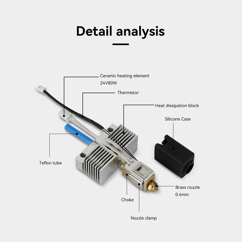 Per ELEGOO Neptune 4 Plus test - Hotend Assembly recensione e prezzo