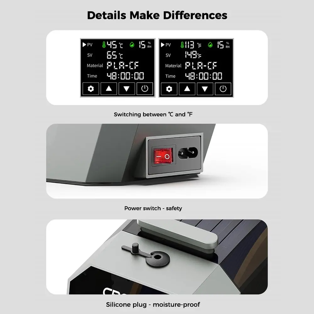 Essiccatore per Filamenti Crea - Enclosure 3D Printer recensione e prezzo