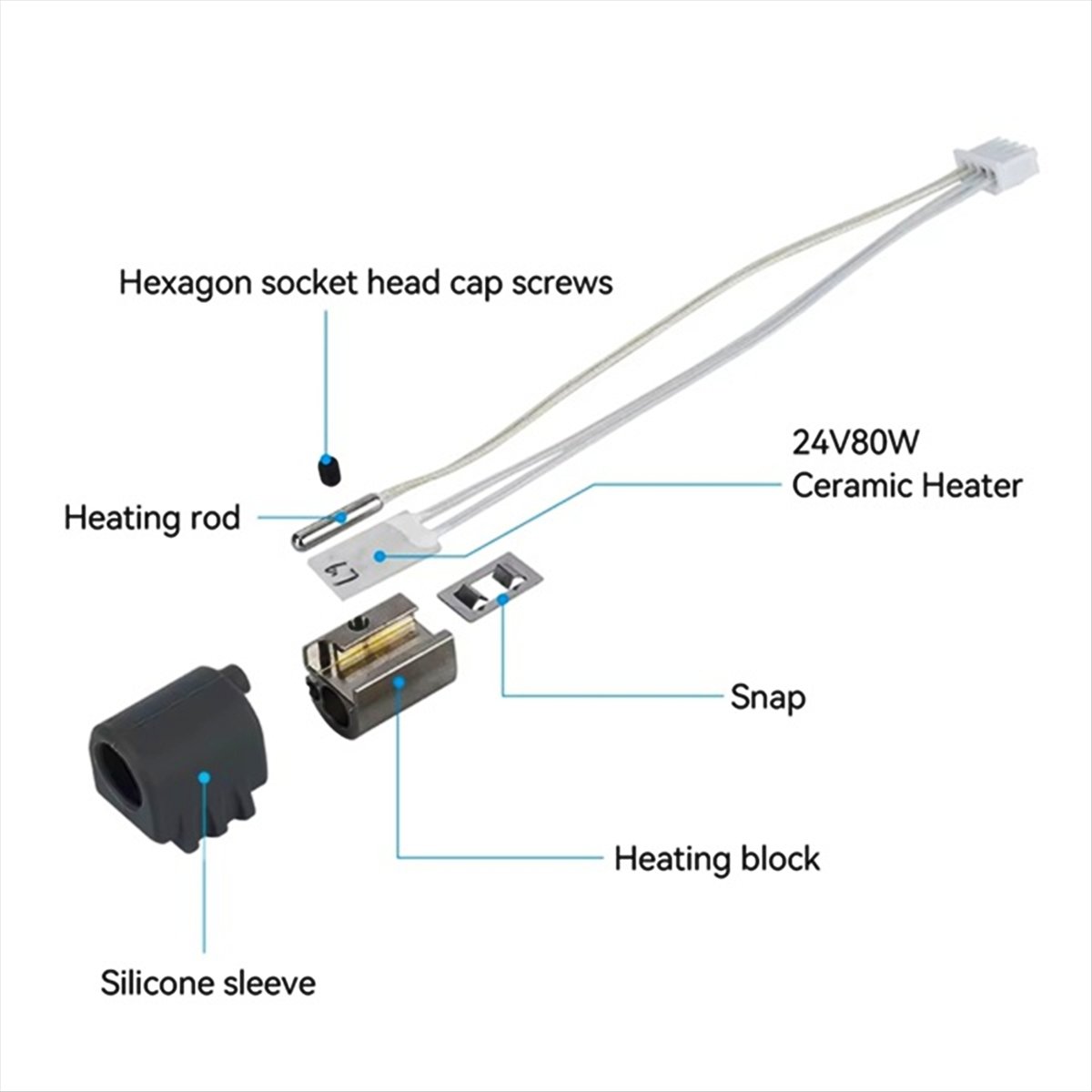 A59E 2 Pezzi per Kit Hotend 3  - Hotend Assembly recensione e prezzo