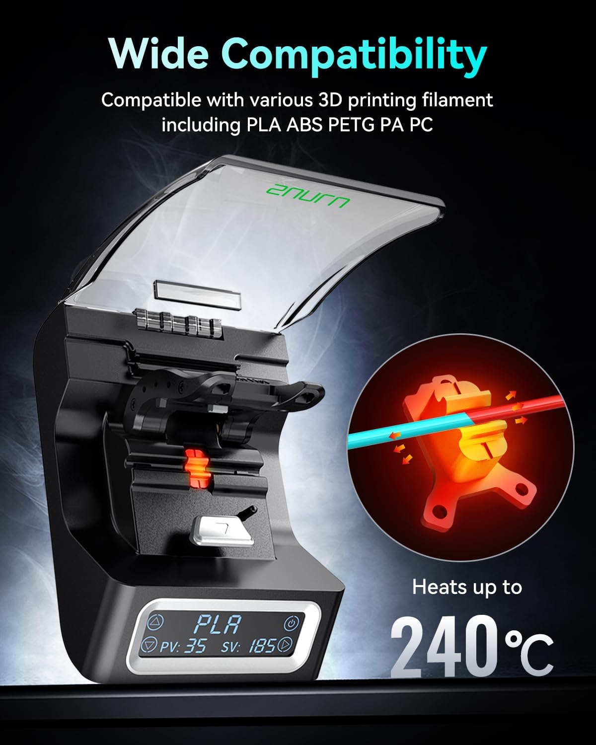 SUNLU FC01 Filamento Connettor - Petg Filament recensione e prezzo