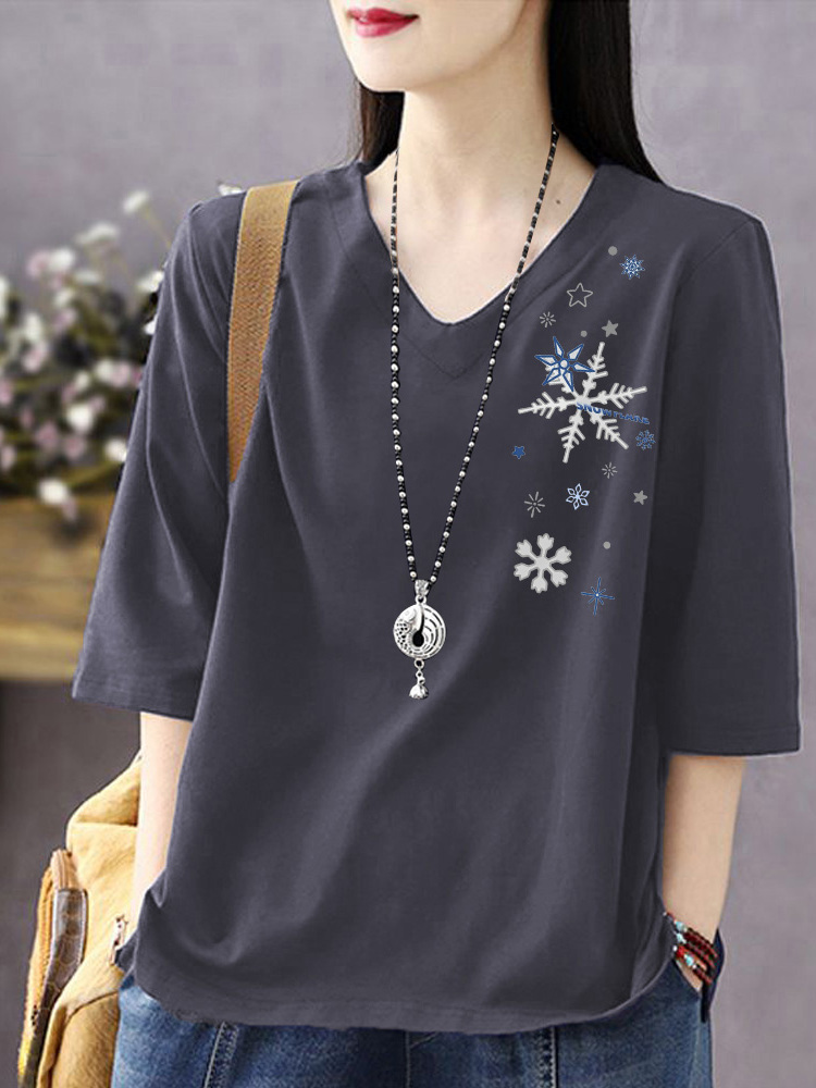 T-shirt da donna in puro coton - Resin Vat recensione e prezzo