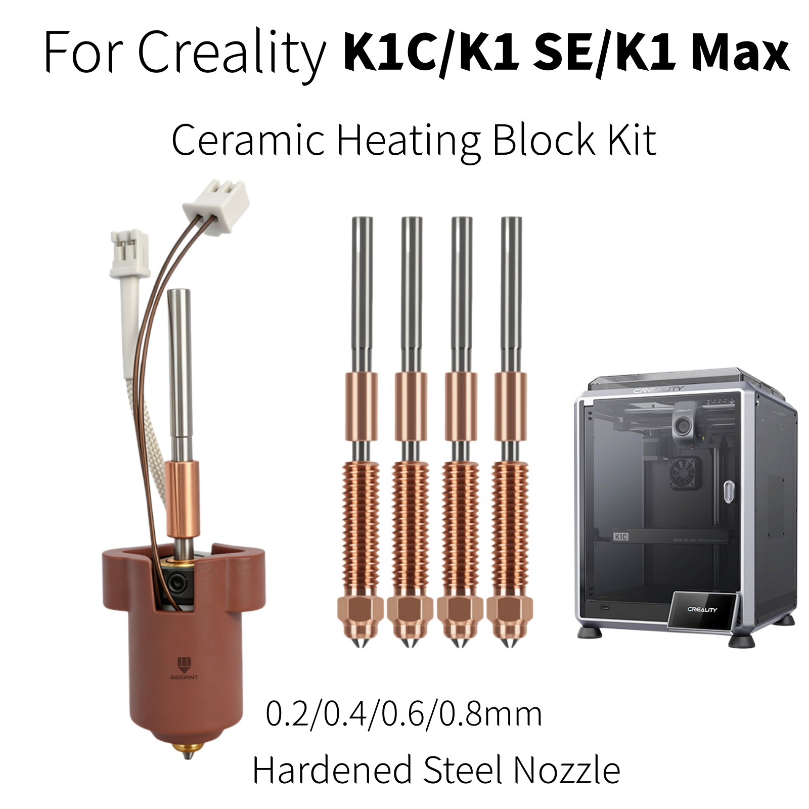 Hotend per Creality K1C K1 MAX - Hotend Assembly recensione e prezzo