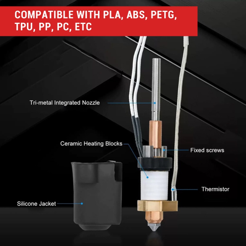 Kit Hotend in Ceramica ad Alto - Hotend 0.4Mm recensione e prezzo
